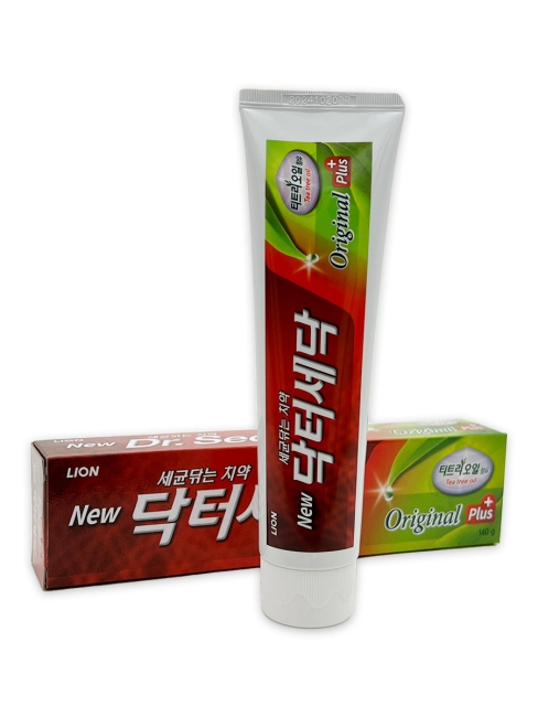 LION Зубная паста с экстрактом масла чайного дерева Dr. Sedoc Original Plus Toothpaste, 140 г LION Зубная паста с экстрактом масла чайного дерева Dr. Sedoc Original Plus Toothpaste, 140 г