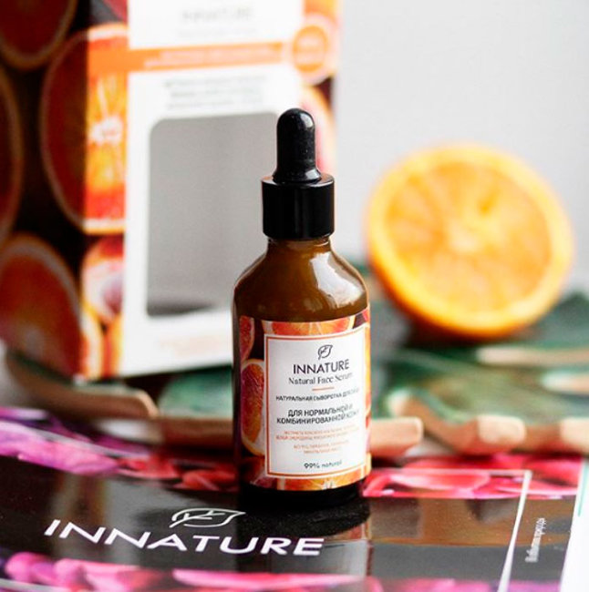 Innature Сыворотка для лица, для нормальной и комбинированной кожи, 50 мл Innature Сыворотка для лица, для нормальной и комбинированной кожи, 50 мл