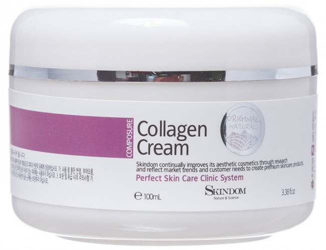 Skindom Многофункциональный коллагеновый крем для лица Collagen Cream, 100 мл Skindom Многофункциональный коллагеновый крем для лица Collagen Cream, 100 мл