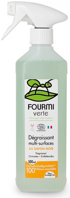 Fourmi Verte Универсальное чистящее средство-спрей для всех типов поверхностей, 500 мл