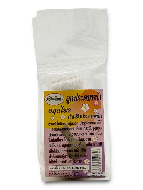 Mae Yai Травяной мешочек для тайского горячего массажа, 70 г Mae Yai Травяной мешочек для тайского горячего массажа, 70 г