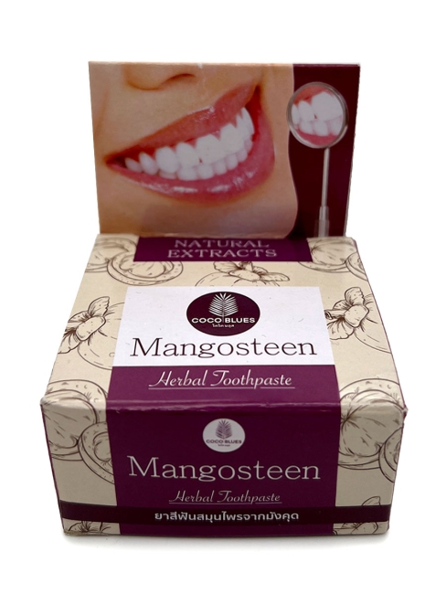 Coco Blues Травяная зубная паста с экстрактом мангостина Mangosteen Herbal Toothpaste, 30 г Coco Blues Травяная зубная паста с экстрактом мангостина Mangosteen Herbal Toothpaste, 30 г