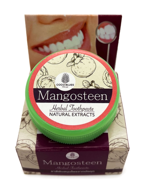 Coco Blues Травяная зубная паста с экстрактом мангостина Mangosteen Herbal Toothpaste, 30 г Coco Blues Травяная зубная паста с экстрактом мангостина Mangosteen Herbal Toothpaste, 30 г