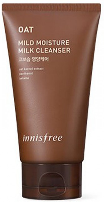 Innisfree Oat Mild Moisture Cleanser Балансирующая пенка для умывания с экстрактом овса, 100 мл