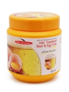 Carebeau Маска для объема волос Пиво и Желток Hair Treatment Beer & Egg Yolk, 500 мл Carebeau Маска для объема волос Пиво и Желток Hair Treatment Beer & Egg Yolk, 500 мл