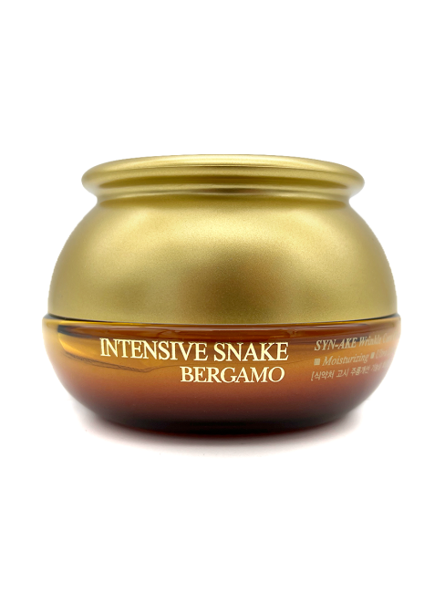 Bergamo Крем с экстрактом змеиного яда Антивозрастной Intensive Snake Syn-Ake Wrinkle Care Cream, 50 г Bergamo Крем с экстрактом змеиного яда Антивозрастной Intensive Snake Syn-Ake Wrinkle Care Cream, 50 г