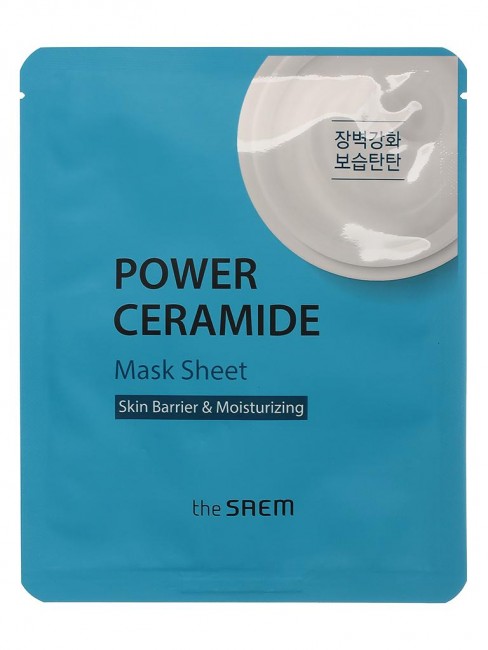 The Saem Маска на тканевой основе для лица Power Ceramide Mask Sheet, 28 г