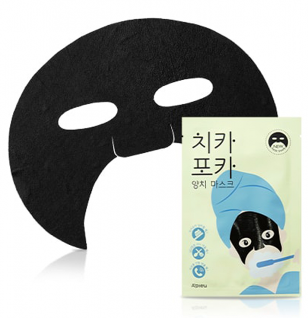 A'Pieu Chi Ka Po Ka Tooth Brushing Mask Утренняя тканевая маска для лица, 17 г A'Pieu Chi Ka Po Ka Tooth Brushing Mask Утренняя тканевая маска для лица, 17 г