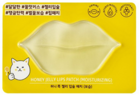 ETUDE HOUSE Honey Jelly Lips Patch Moisturizing Увлажняющая маска для губ с экстрактом меда, 10 г