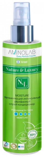 Nature and Luxury Moisture Увлажняющий интенсивный двухфазный спрей-кондиционер, 250 мл