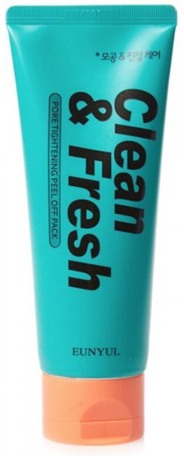 EUNYUL Clean & Fresh Pore Tightening Peel Off Pack Маска-пленка сужающая поры, 120 мл