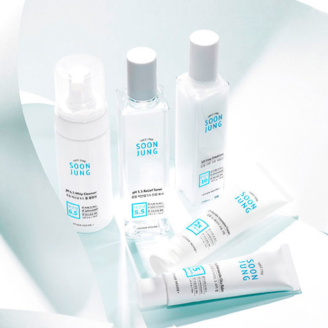 ETUDE HOUSE Заживляющий бальзам для лица Soon Jung 5 Panthensoside Cica Balm, 40 мл