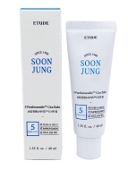 ETUDE HOUSE Заживляющий бальзам для лица Soon Jung 5 Panthensoside Cica Balm, 40 мл