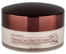 Deoproce Relaxing Care Mink Oil Cream Крем расслабляющий с жиром норки, 100 г
