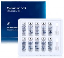 Bioaqua Hyaluronic Acid B6 Эссенция для лица концентрированная Гиалуроновая Кислота (ампулы), 5 мл*10