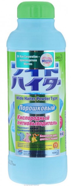 Attack Wide Haiter Powder Type Порошковый кислородный пятновыводитель, 750 г