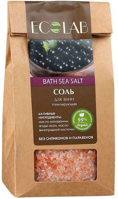 Ecolab Соль для ванн Тонизирующая, 400 г