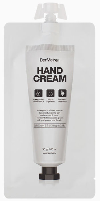 DerMeiren Hand Cream Крем для рук увлажняющий, 30 г DerMeiren Hand Cream Крем для рук увлажняющий, 30 г