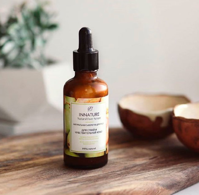 Innature Сыворотка для лица для сухой и чувствительной кожи, 50 мл Innature Сыворотка для лица для сухой и чувствительной кожи, 50 мл