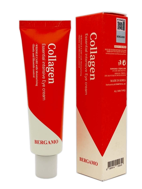 Bergamo Крем для век с коллагеном интенсивный Collagen Essential Intensive Eye Cream, 100 мл Bergamo Крем для век с коллагеном интенсивный Collagen Essential Intensive Eye Cream, 100 мл