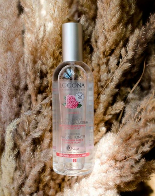 Logona Тонер освежающий c Био-Дамасской Розой и комплексом DayMoistCLR, 125 мл Logona Тонер освежающий c Био-Дамасской Розой и комплексом DayMoistCLR, 125 мл