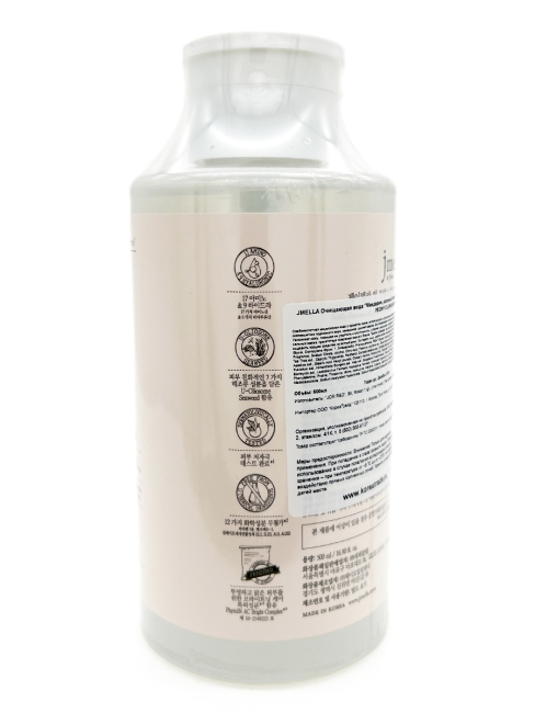 Jmella Мицеллярная вода с ароматом пиона N0.01 In France Blooming Peony Cleansing Water, 500 мл Jmella Мицеллярная вода с ароматом пиона N0.01 In France Blooming Peony Cleansing Water, 500 мл