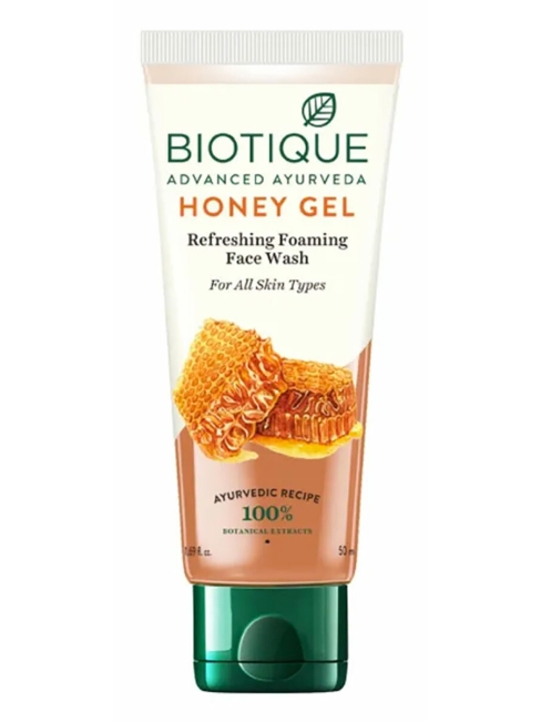 Biotique Гель для умывания кожи лица с мёдом Bio Honey Gel Refreshing Foaming Face Wash, 50 мл Biotique Гель для умывания кожи лица с мёдом Bio Honey Gel Refreshing Foaming Face Wash, 50 мл