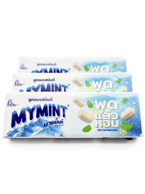 Boonprasert Конфета жевательная со вкусом мяты My Mint Mint Flavoured Candy, 3 шт. х 32 г
