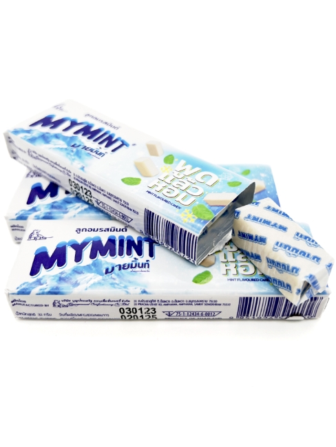 Boonprasert Конфета жевательная со вкусом мяты My Mint Mint Flavoured Candy, 3 шт. х 32 г