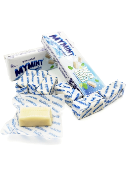 Boonprasert Конфета жевательная со вкусом мяты My Mint Mint Flavoured Candy, 3 шт. х 32 г