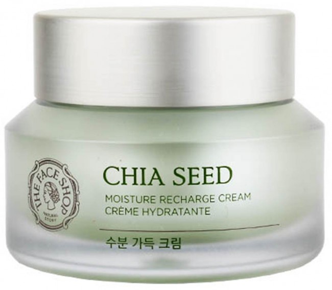THE FACE SHOP Chia Seed Moisture Recharge Cream Увлажняющий крем, 50 мл THE FACE SHOP Chia Seed Moisture Recharge Cream Увлажняющий крем, 50 мл