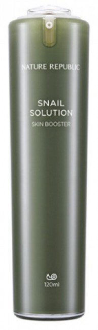 NATURE REPUBLIC Snail Solution Skin Booster Бустер-тонер с экстрактом муцина улитки, 120 мл NATURE REPUBLIC Snail Solution Skin Booster Бустер-тонер с экстрактом муцина улитки, 120 мл