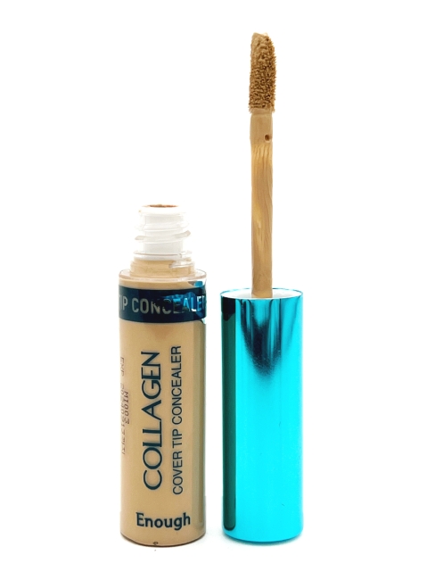 Enough Консилер коллагеновый #02 Collagen Cover Tip Concealer #02 Clear Beige, 9 г