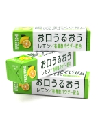 Lotte Жевательная резинка Фризон Лимон Freezone Lemon, 3 шт. х 25,2 г