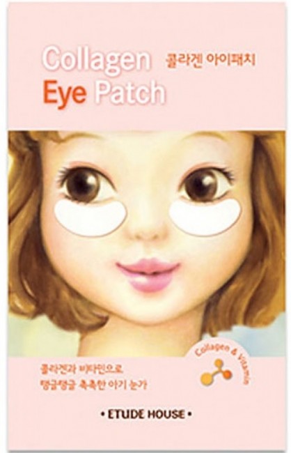 ETUDE HOUSE Патчи под глаза с коллагеном Collagen Eye Patch, 4 г ETUDE HOUSE Патчи под глаза с коллагеном Collagen Eye Patch, 4 г