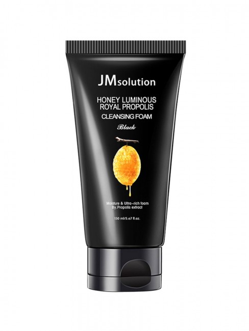 JMsolution Увлажняющая пенка с прополисом Honey Luminous Royal Propolis Cleansing Foam, 150 мл