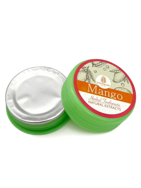 Coco Blues Травяная зубная паста с экстрактом манго Mango Herbal Toothpaste, 30 г Coco Blues Травяная зубная паста с экстрактом манго Mango Herbal Toothpaste, 30 г