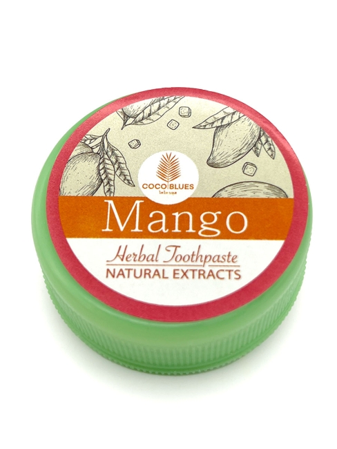 Coco Blues Травяная зубная паста с экстрактом манго Mango Herbal Toothpaste, 30 г Coco Blues Травяная зубная паста с экстрактом манго Mango Herbal Toothpaste, 30 г