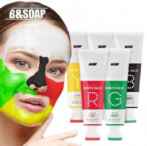 B SOAP Coloring Paints Pack Набор масок для лица 5 шт B SOAP Coloring Paints Pack Набор масок для лица 5 шт