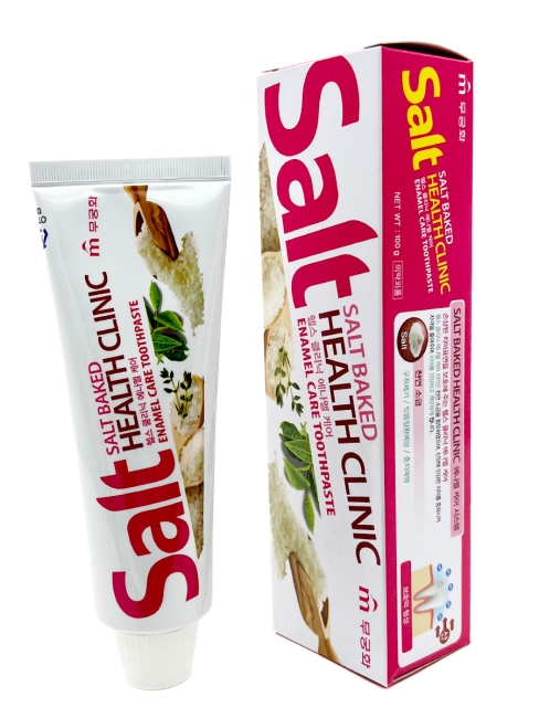 Mukunghwa Зубная паста с солью Salt Baked Health Clinic, 100 г Mukunghwa Зубная паста с солью Salt Baked Health Clinic, 100 г