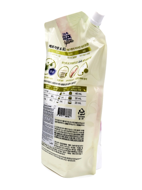 Pigeon Кондиционер для белья парфюмированный супер-концентрат Розовый букет Rich Perfume Botanic, 1600 мл