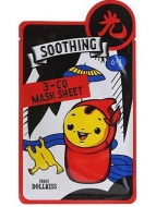 Baviphat Urban Dollkiss 3-GO Mask Sheet_Soothing Маска тканевая успокаивающая, 25 г