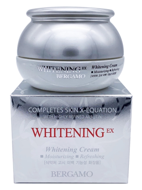 Bergamo Отбеливающий крем для лица Whitening EX Cream, 50 г