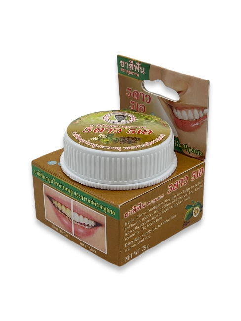 5 Star Cosmetic Травяная отбеливающая зубная паста с экстрактом Гвоздики и Нони, 25 г