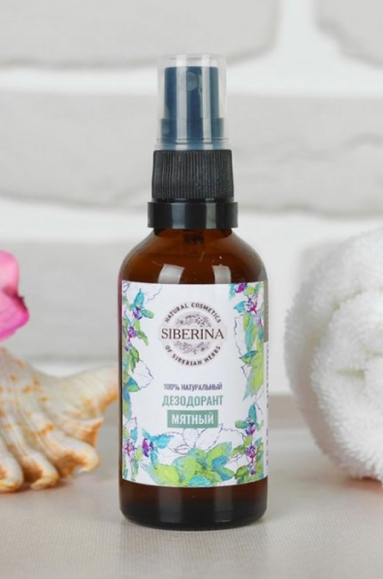 Siberina Дезодорант Мятный, 50 мл Siberina Дезодорант Мятный, 50 мл