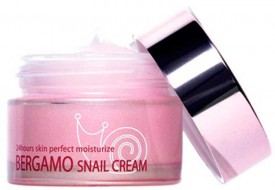 Bergamo Snail Cream Крем для лица с Муцином улитки, 50 мл