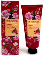 FarmStay Pink Flower Blooming Hand Cream Pink Rose Крем для рук с розой, 100 мл