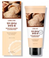 Lebelage Brown Rice Cleaning Foam Пенка для умывания с экстрактом коричневого риса, 180 мл