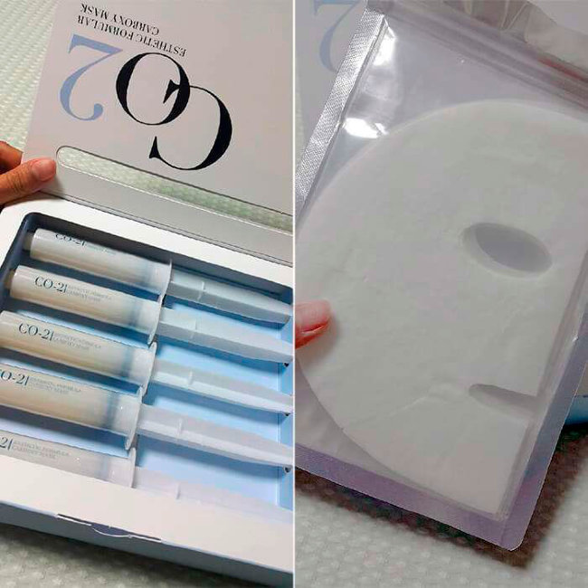 Esthetic House CO2 Esthetic Formula Carbonic Mask Набор Карбокситерапия, 5 шт