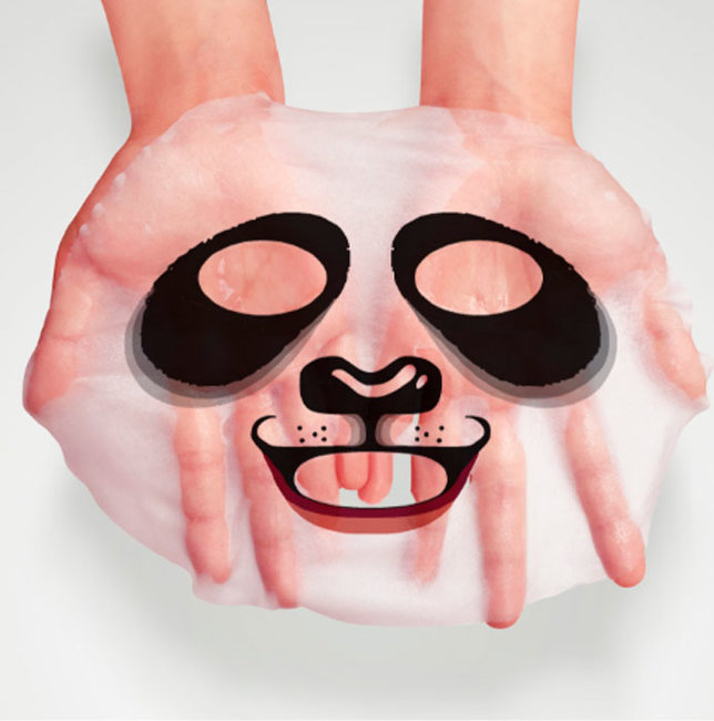 Rorec Animal Mask Panda Тканевая маска Панда, 30 г